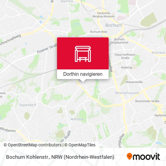 Bochum Kohlenstr. Karte