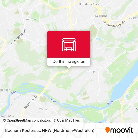 Bochum Kosterstr. Karte