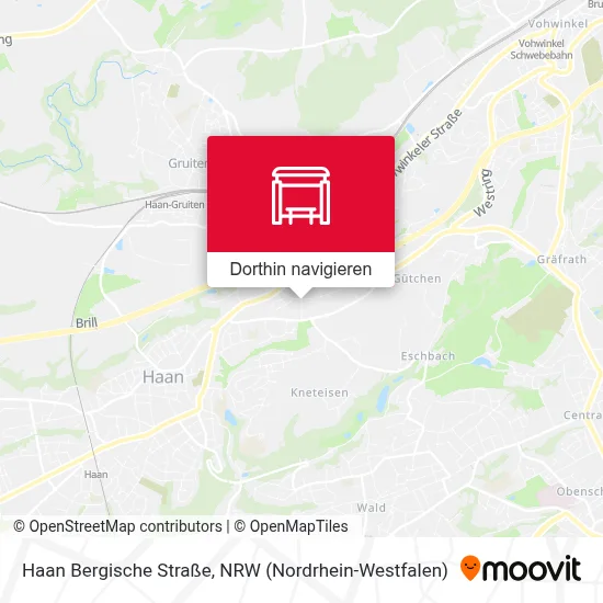 Haan Bergische Straße Karte