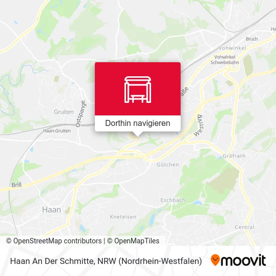 Haan An Der Schmitte Karte