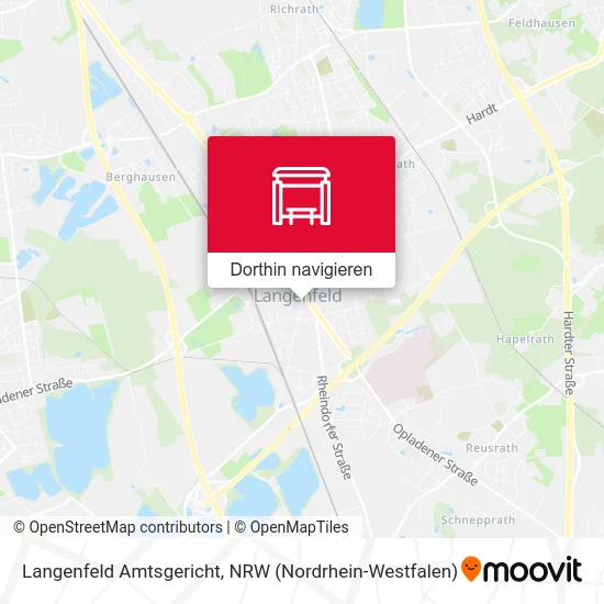 Langenfeld Amtsgericht Karte