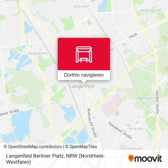 Langenfeld Berliner Platz Karte