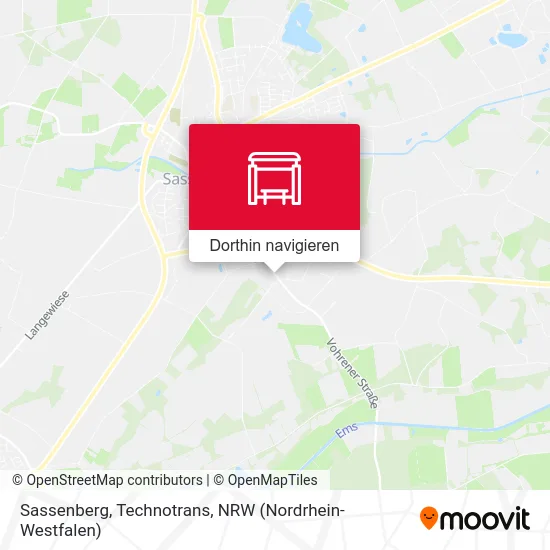 Sassenberg, Technotrans Karte