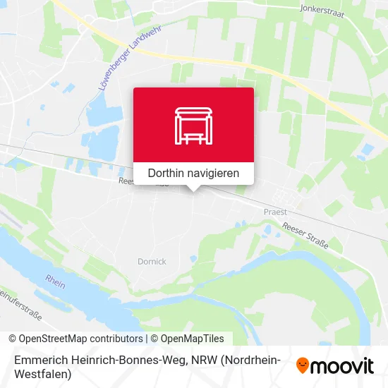 Emmerich Heinrich-Bonnes-Weg Karte