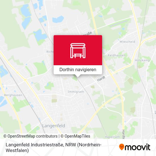 Langenfeld Industriestraße Karte