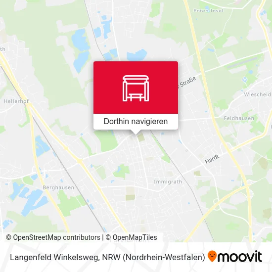 Langenfeld Winkelsweg Karte