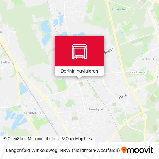 Langenfeld Winkelsweg Karte