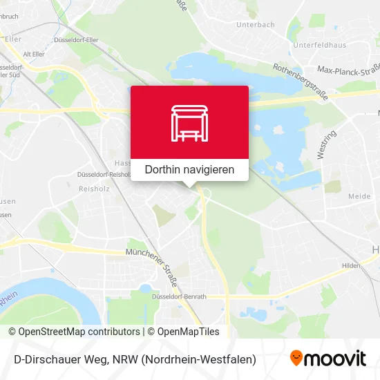 D-Dirschauer Weg Karte