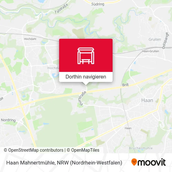 Haan Mahnertmühle Karte