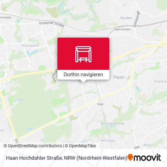 Haan Hochdahler Straße Karte