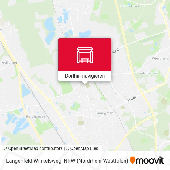 Langenfeld Winkelsweg Karte