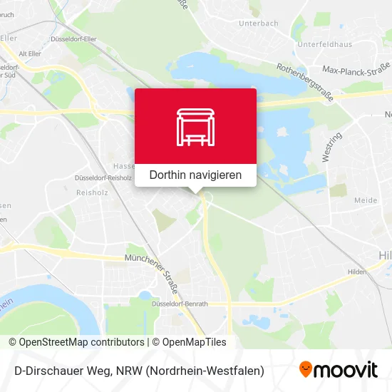 D-Dirschauer Weg Karte