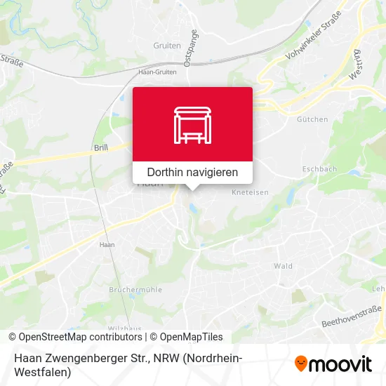 Haan Zwengenberger Str. Karte