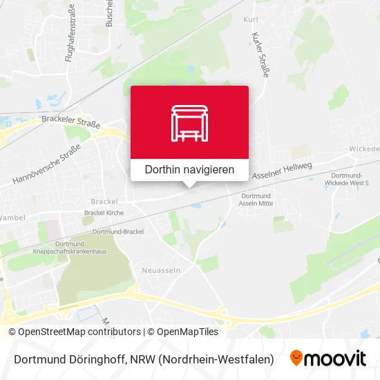 Dortmund Döringhoff Karte
