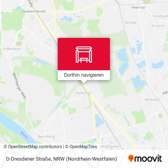 D-Dresdener Straße Karte