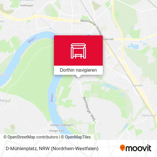D-Mühlenplatz Karte