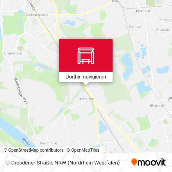 D-Dresdener Straße Karte