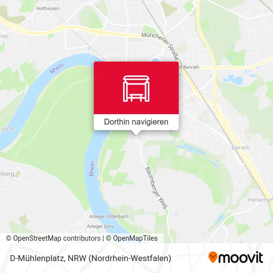 D-Mühlenplatz Karte