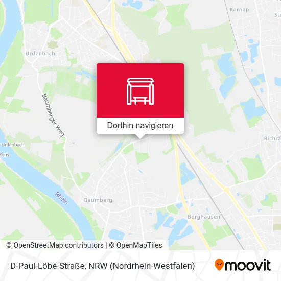 D-Paul-Löbe-Straße Karte