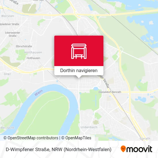 D-Wimpfener Straße Karte