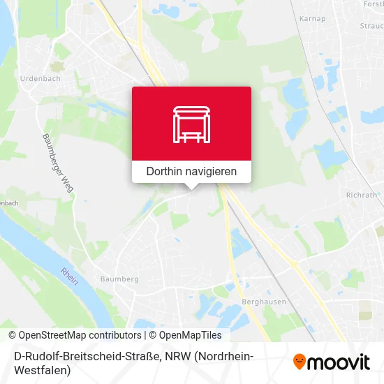 D-Rudolf-Breitscheid-Straße Karte