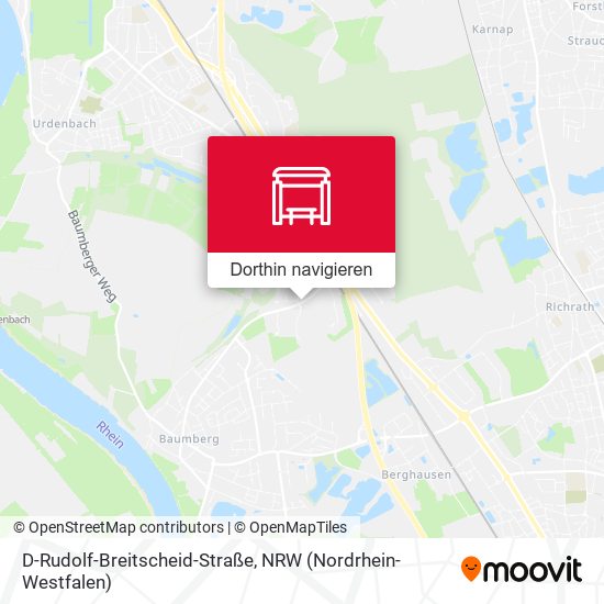 D-Rudolf-Breitscheid-Straße Karte