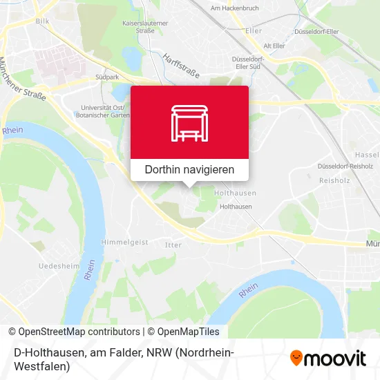 D-Holthausen, am Falder Karte