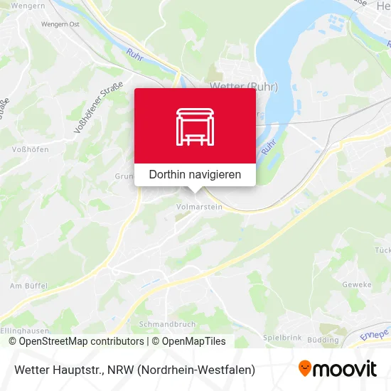 Wetter Hauptstr. Karte