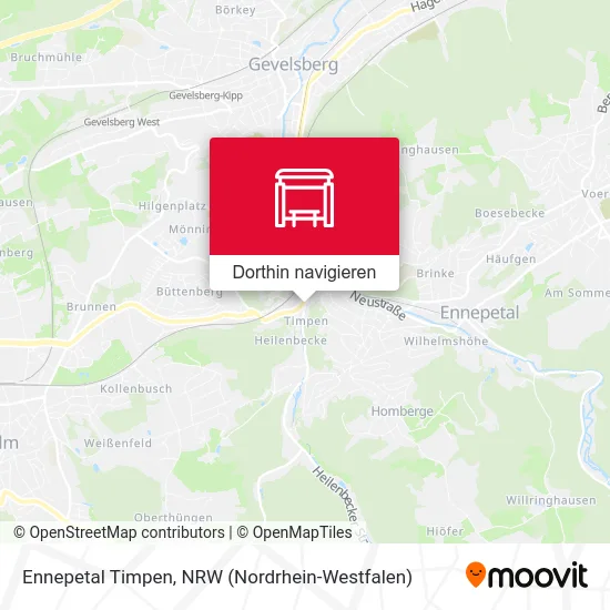 Ennepetal Timpen Karte