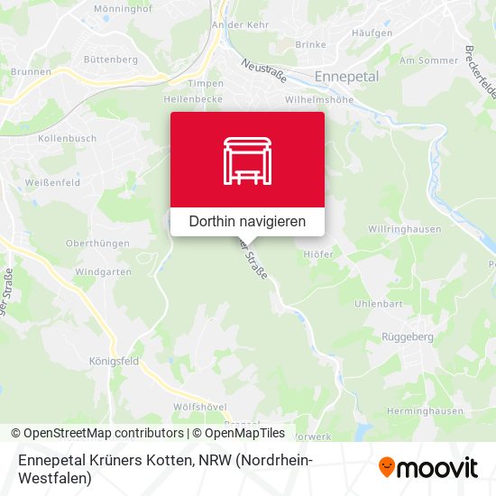 Ennepetal Krüners Kotten Karte