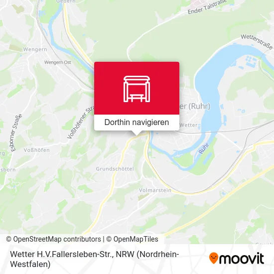 Wetter H.V.Fallersleben-Str. Karte