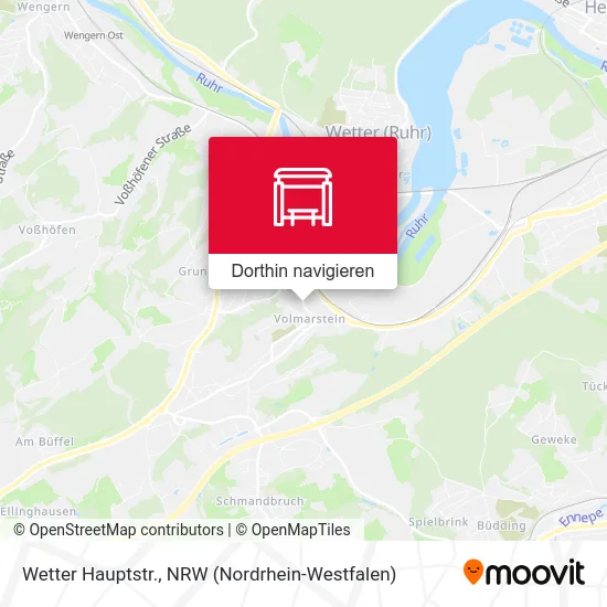 Wetter Hauptstr. Karte