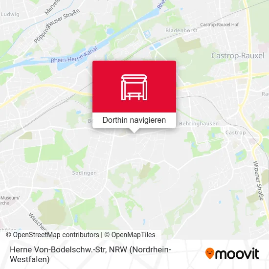 Herne Von-Bodelschw.-Str Karte