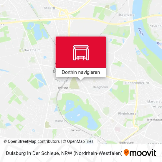 Duisburg In Der Schleue Karte