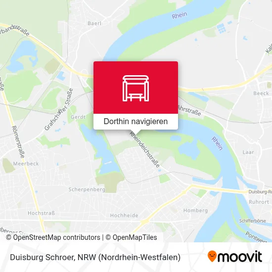 Duisburg Schroer Karte