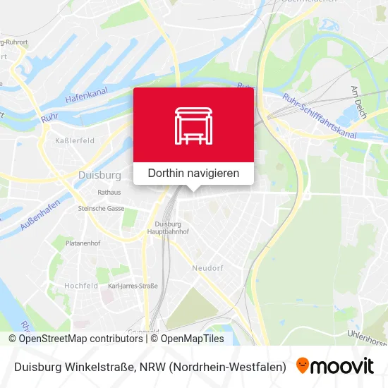 Duisburg Winkelstraße Karte