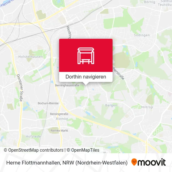 Herne Flottmannhallen Karte