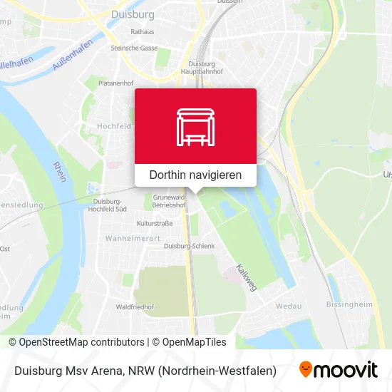 Duisburg Msv Arena Karte