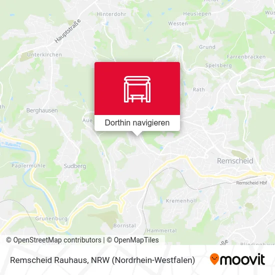 Remscheid Rauhaus Karte