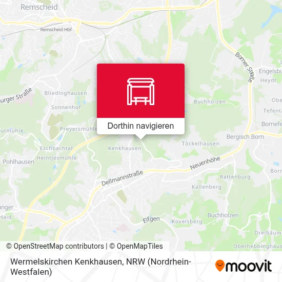 Wermelskirchen Kenkhausen Karte
