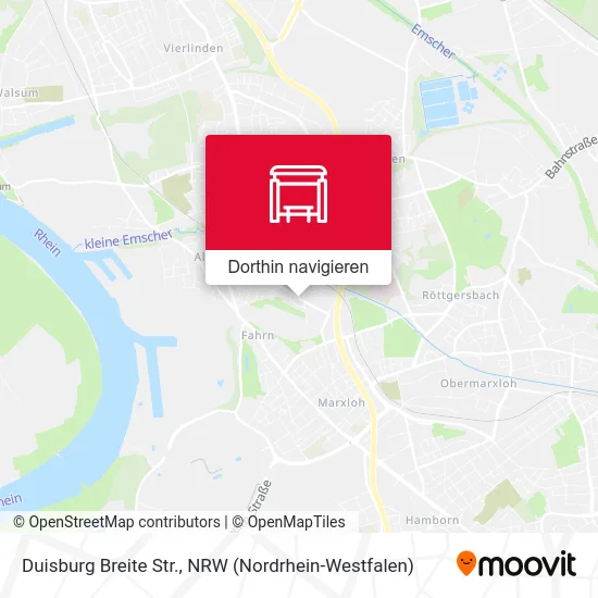 Duisburg Breite Str. Karte