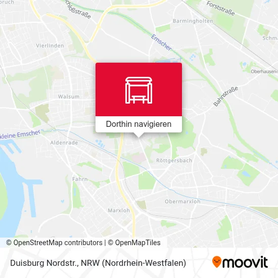 Duisburg Nordstr. Karte