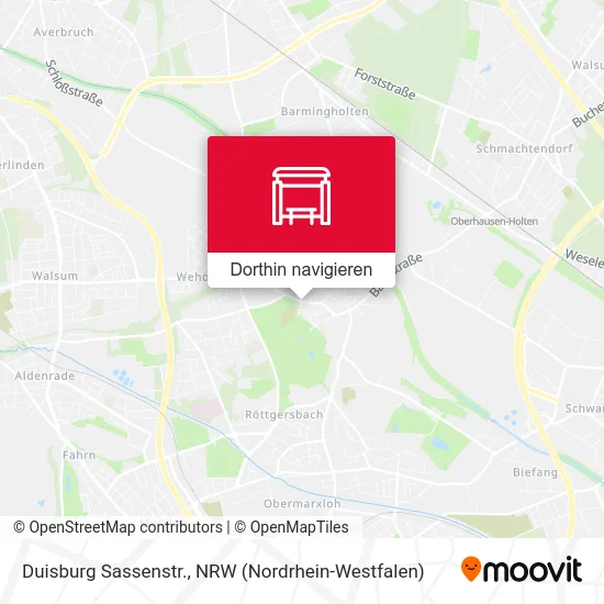 Duisburg Sassenstr. Karte
