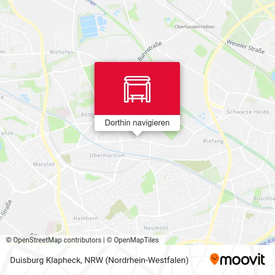 Duisburg Klapheck Karte