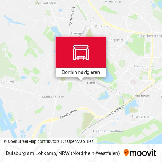 Duisburg am Lohkamp Karte