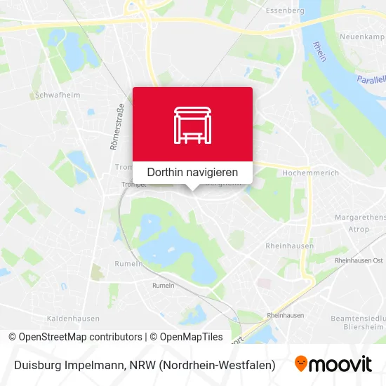 Duisburg Impelmann Karte