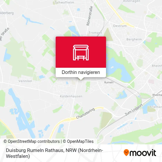 Duisburg Rumeln Rathaus Karte