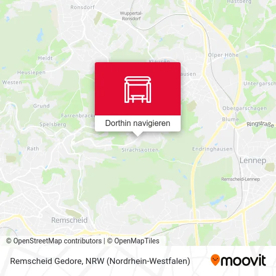 Remscheid Gedore Karte