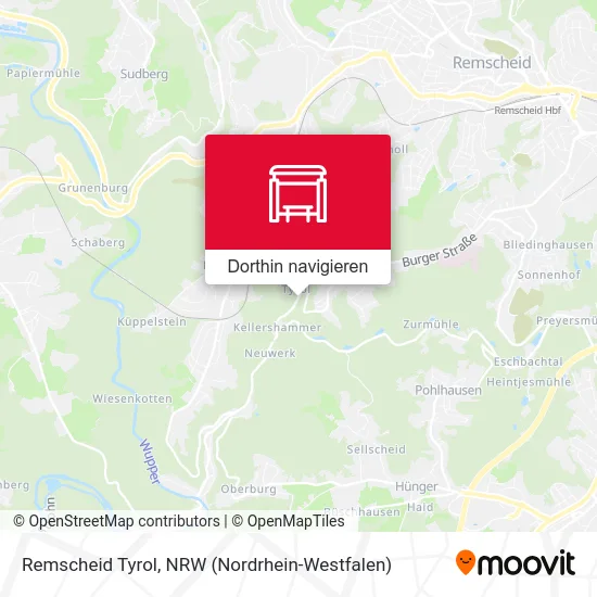 Remscheid Tyrol Karte
