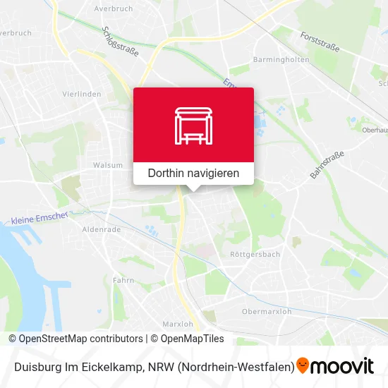 Duisburg Im Eickelkamp Karte